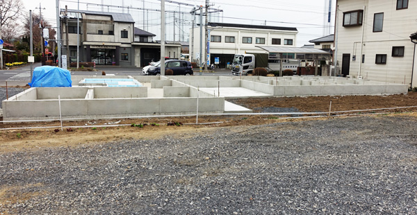 ひたちなか市平屋基礎2