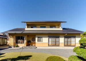 いわき市一文字瓦葺き和風住宅２