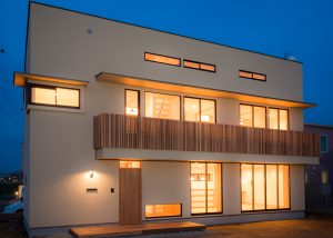 つくばみらい市無垢材の家１０