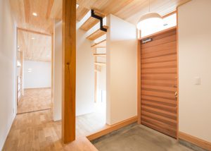 つくばみらい市無垢材の家５