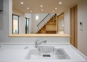 水戸市収納階段のあるデザイン住宅9